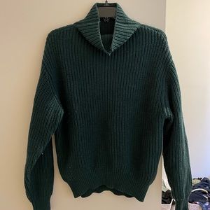 Aritzia Montpellier sweater forest green xs